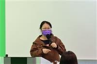 教發中心邀請教科系主任王怡萱進行使用數位科技工具輔助課堂活動之「初階」應用分享